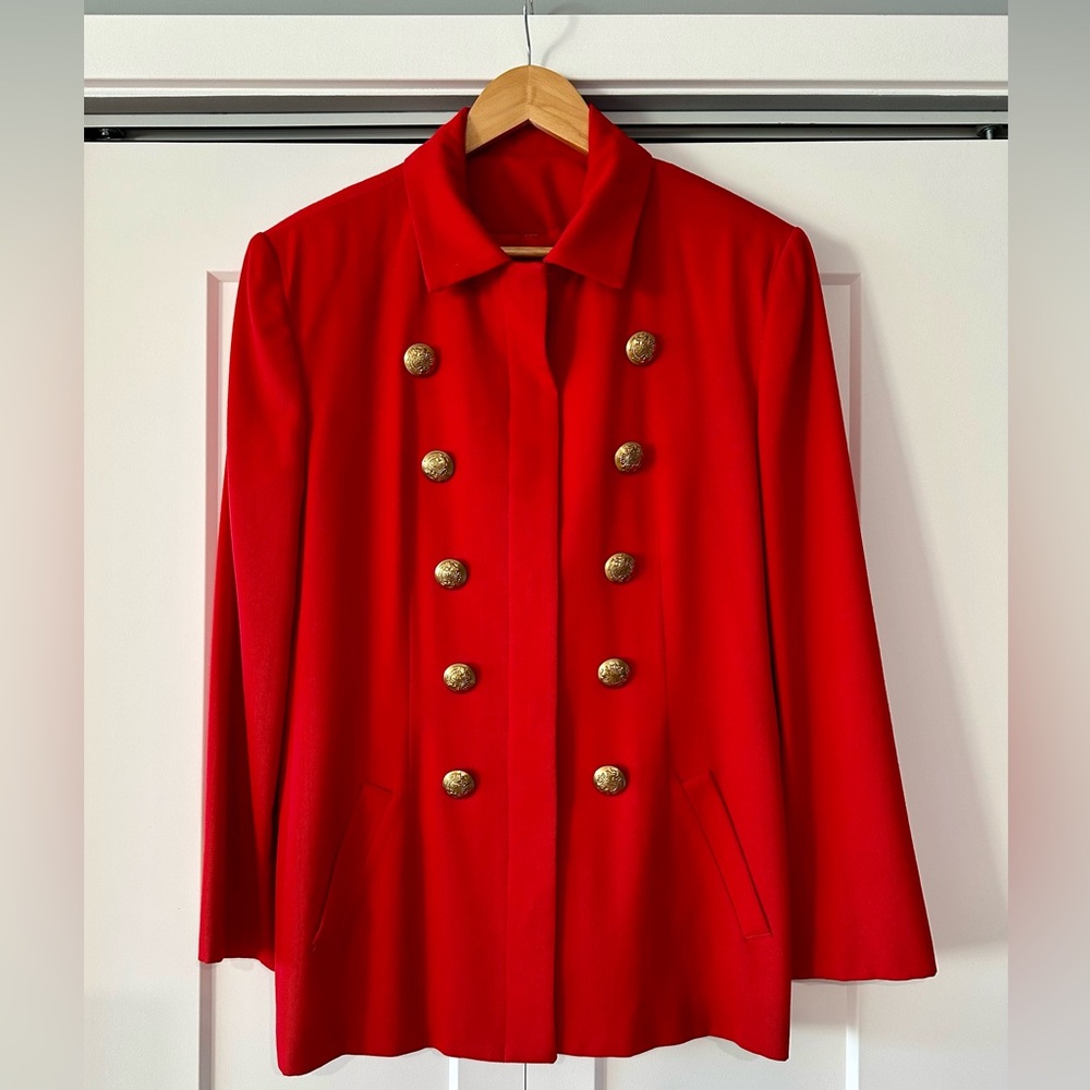 Vintage 1980s Wool Suit